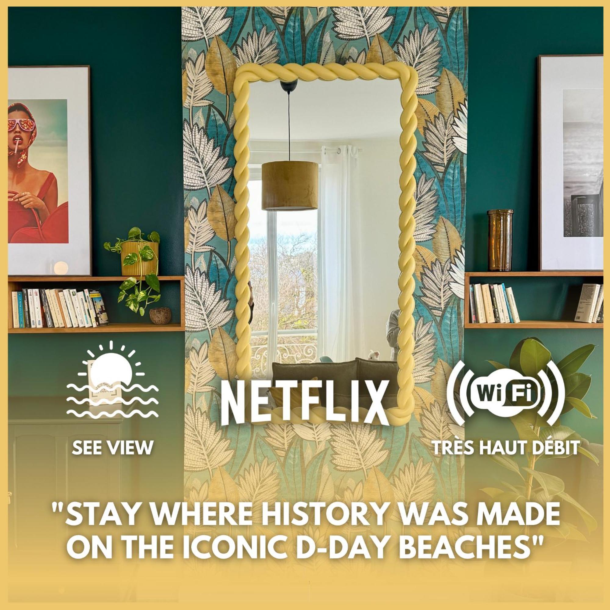 Sunny Apt On D-Day Beach With Parking Saint-Côme-de-Fresné Bagian luar foto